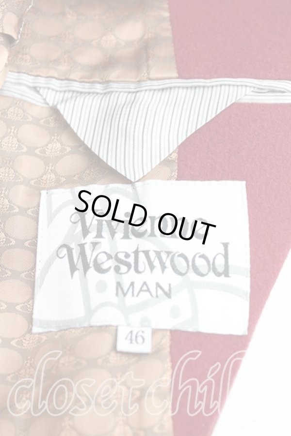 画像3: ヴィヴィアンウエストウッド MAN 中古 / ヒストリカルコート 46 赤  H-25-02-09-008-co-OD-ZH (3)