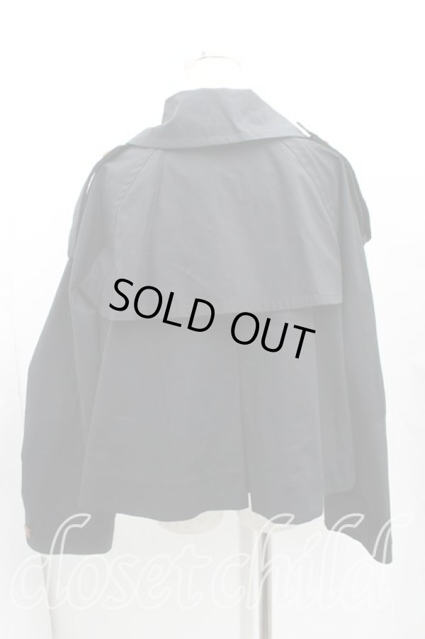 画像2: ヴィヴィアンウエストウッド 中古 / ショートトレンチ 00 黒  H-25-02-09-009-co-OD-ZH (2)