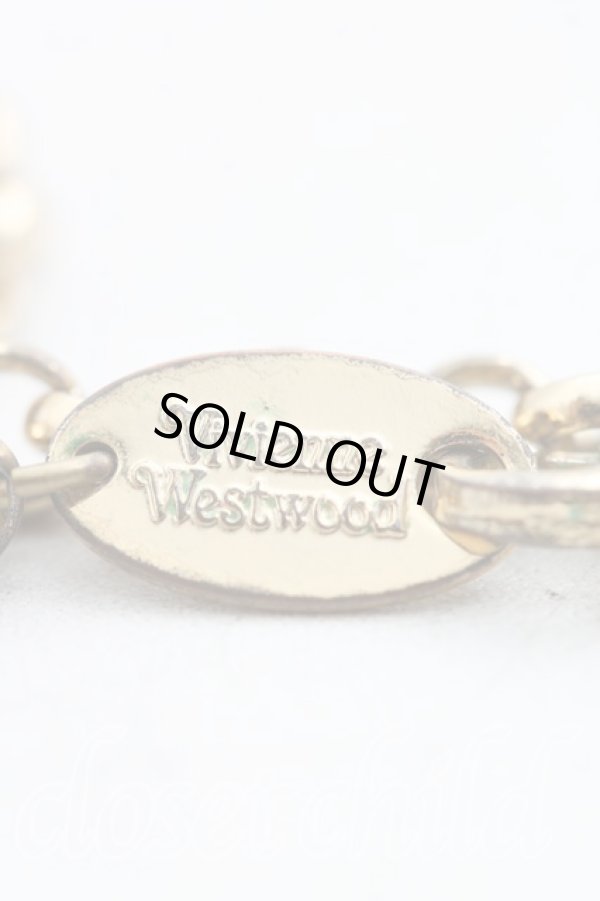 画像4: ヴィヴィアンウエストウッド 中古 / スモールオーブネックレス  ゴールド  H-25-02-16-046-nl-IN-ZH (4)