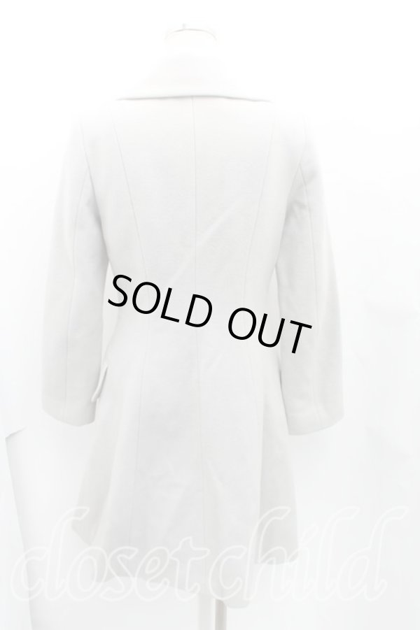 画像2: ヴィヴィアンウエストウッド 中古 / ウールメルトンAラインコート 2 ライトグレー  H-25-02-16-009-co-IN-ZH (2)