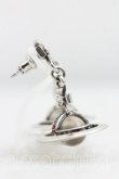 画像3: ヴィヴィアンウエストウッド 中古 / タイニーオーブピアス  シルバー  H-25-02-23-027-er-OD-ZH (3)