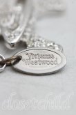 画像4: ヴィヴィアンウエストウッド 中古 / スモールオーブクロスボーンネックレス  シルバー  H-25-02-23-033-nl-IN-ZH (4)