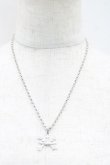 画像5: ヴィヴィアンウエストウッド 中古 / スモールオーブクロスボーンネックレス  シルバー  H-25-02-23-033-nl-IN-ZH (5)