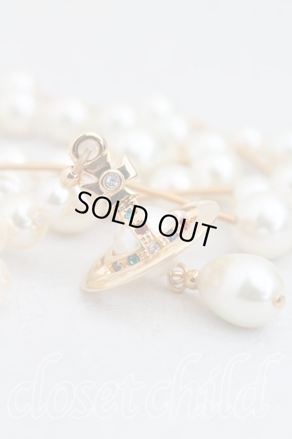 画像5: ヴィヴィアンウエストウッド 中古 / ブロークンパールネックレス  ゴールド  H-25-02-23-034-nl-OD-ZH (5)