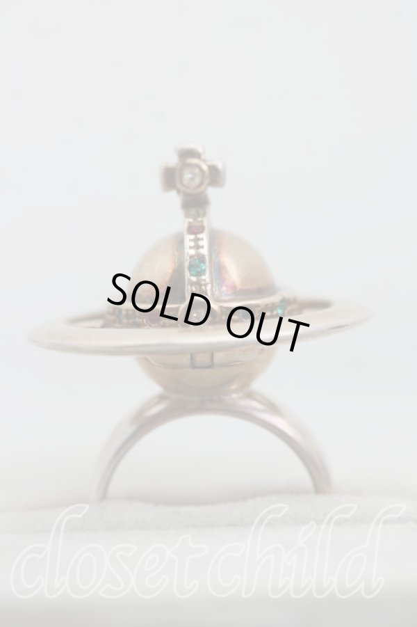 画像4: ヴィヴィアンウエストウッド 中古 / ポイズンリング XS ゴールド  H-25-02-23-035-rg-OD-ZH (4)