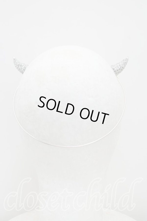 画像5: ヴィヴィアンウエストウッド 中古 / ディアマンテホーンティアラ  ガンメタ  H-25-02-23-053-ac-OD-ZH (5)