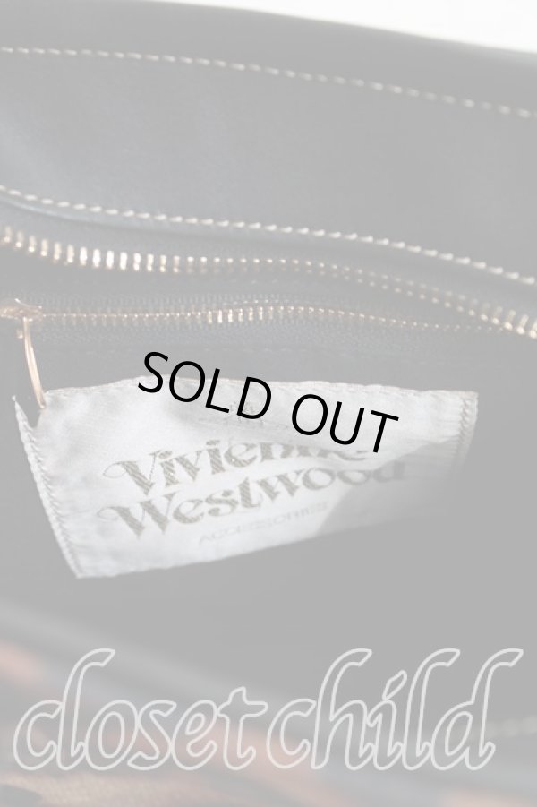 画像4: ヴィヴィアンウエストウッド 中古 / 　$ 30BLILLION ヤスミンバッグ  茶  H-25-02-23-056-ba-OD-ZH (4)