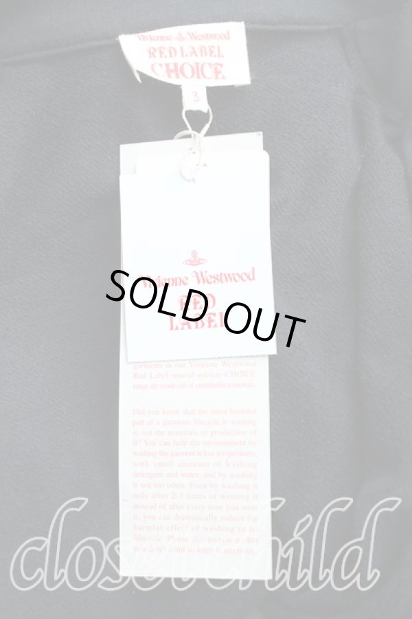 画像3: ヴィヴィアンウエストウッド 中古 / スウェットラブライダースジャケット 3 黒  H-25-02-23-001-jc-IN-ZH (3)