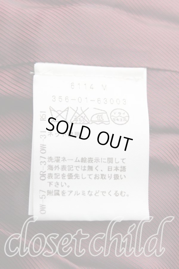 画像4: ヴィヴィアンウエストウッド 中古 / タータンチェックモヘヤコート 38 赤  H-25-03-02-022-co-OD-ZH (4)