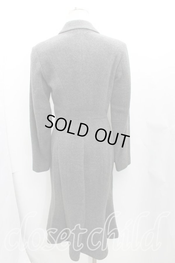 画像2: ヴィヴィアンウエストウッド 中古 / ベッティーナロングコート 38 灰  H-25-03-02-024-co-OD-ZH (2)