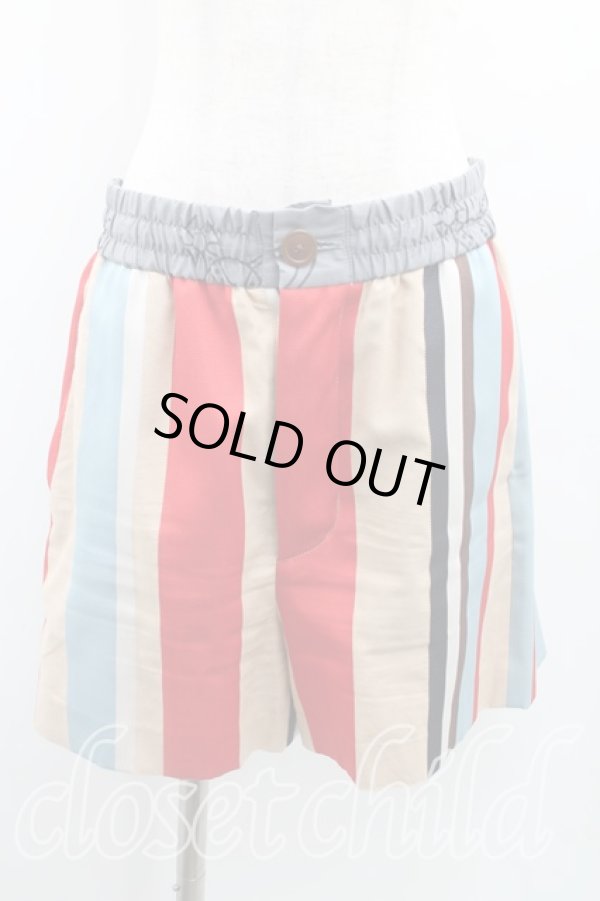 画像3: ヴィヴィアンウエストウッド 中古 / オーブ刺繍ストライプセットアップ 02/00 マルチ  H-25-03-02-042-su-OD-ZH (3)