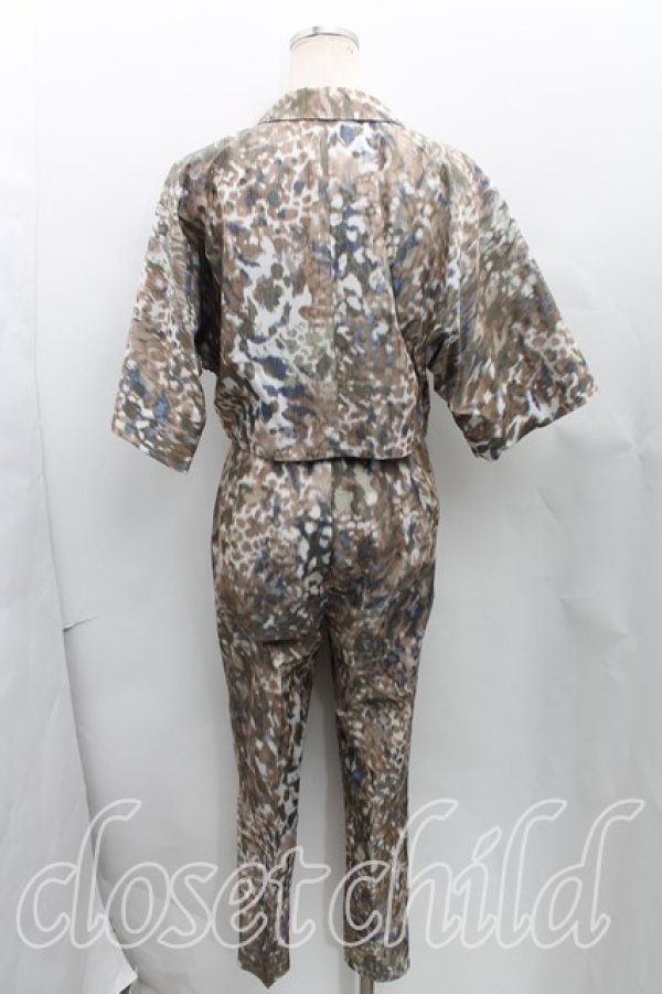 画像2: ヴィヴィアンウエストウッド 中古 / レオパード柄セットアップ 40/38 茶  H-25-03-02-043-su-OD-ZH (2)