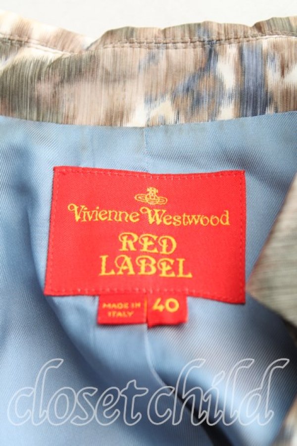 画像5: ヴィヴィアンウエストウッド 中古 / レオパード柄セットアップ 40/38 茶  H-25-03-02-043-su-OD-ZH (5)