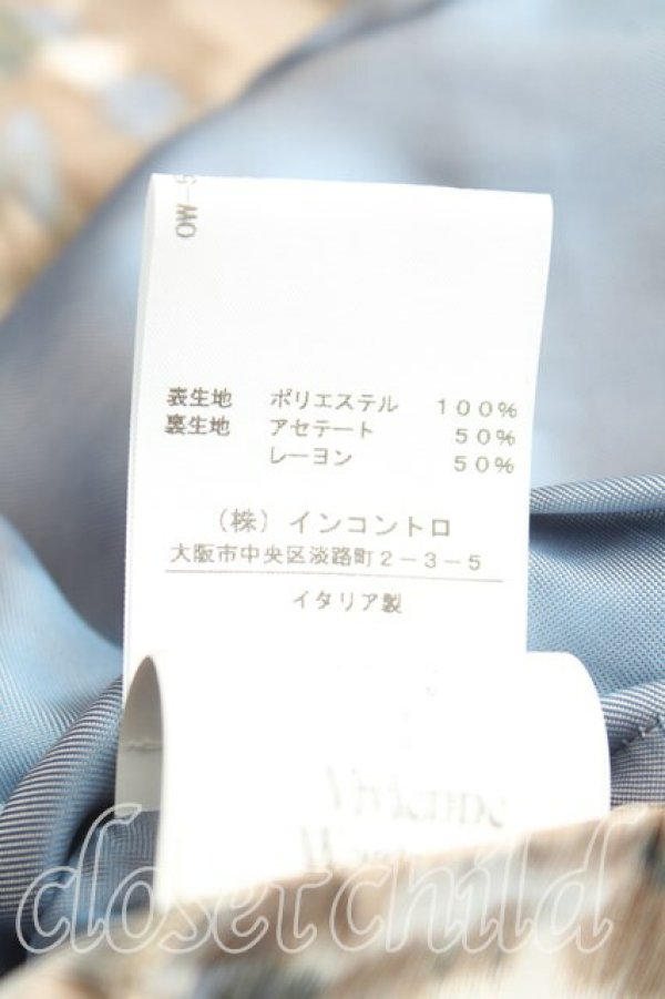 画像7: ヴィヴィアンウエストウッド 中古 / レオパード柄セットアップ 40/38 茶  H-25-03-02-043-su-OD-ZH (7)