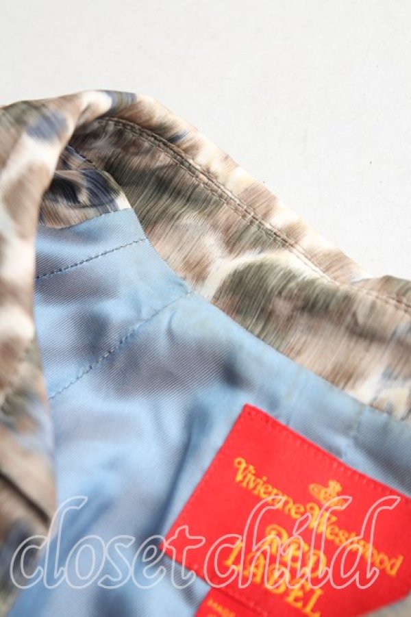 画像8: ヴィヴィアンウエストウッド 中古 / レオパード柄セットアップ 40/38 茶  H-25-03-02-043-su-OD-ZH (8)