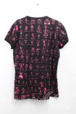 画像2: ヴィヴィアンウエストウッド MAN 中古 / T.F.T.LスカルTシャツ S 黒  H-25-03-02-049-ts-OD-ZH (2)