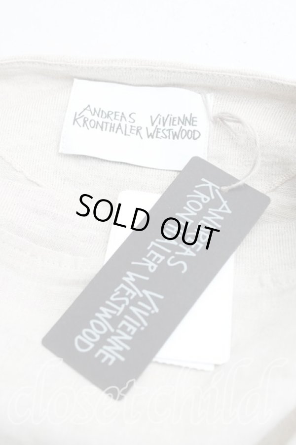 画像3: ヴィヴィアンウエストウッド 中古 / VIVIENNE T SHIRTS M 茶  H-25-03-02-051-ts-IN-ZH (3)