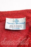画像3: ヴィヴィアンウエストウッド MAN 中古 / 単色オーブ刺繍ラメカーディガン  赤  H-25-03-02-059-to-OD-ZH (3)