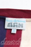 画像3: ヴィヴィアンウエストウッド MAN 中古 / ストライプロングカーディガン 44 エンジ  H-25-03-02-064-to-OD-ZH (3)