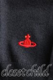 画像6: ヴィヴィアンウエストウッド 中古 / 単色オーブ刺繍カーディガン 2 紺  H-25-03-02-076-to-OD-ZH (6)
