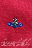画像7: ヴィヴィアンウエストウッド 中古 / カラーオーブ刺繍カーディガン S 赤  H-25-03-02-078-to-OD-ZH (7)