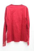 画像2: ヴィヴィアンウエストウッド MAN 中古 / ブルドッグpt長袖カットソー 44 赤  H-25-03-02-094-to-OD-ZH (2)