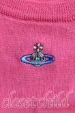 画像6: ヴィヴィアンウエストウッド 中古 / カラーオーブ刺繍ラウンドニット S サーモン  H-25-03-02-098-to-OD-ZH (6)