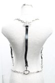 画像2: ヴィヴィアンウエストウッド 中古 / BELTS ORBチェーンハーネス  黒  H-25-03-02-102-ac-OD-ZH (2)