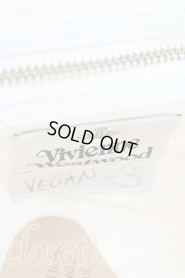 画像4: ヴィヴィアンウエストウッド 中古 / エンブロイダリーフレームショルダーポーチ  白  H-25-03-02-109-ba-OD-ZH (4)