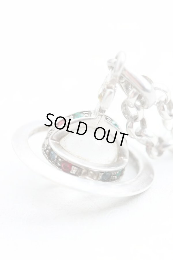 画像2: ヴィヴィアンウエストウッド 中古 / タイニーオーブネックレス(SV925製)  シルバー  H-25-03-02-118-nl-OD-ZH (2)