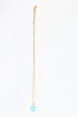 画像3: ヴィヴィアンウエストウッド 中古 / ターコイズハートネックレス  ゴールド  H-25-03-02-120-nl-IN-ZH (3)