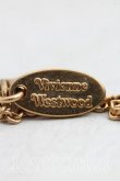 画像4: ヴィヴィアンウエストウッド 中古 / ターコイズハートネックレス  ゴールド  H-25-03-02-120-nl-IN-ZH (4)