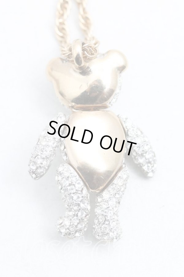 画像2: ヴィヴィアンウエストウッド 中古 / テディベアペンダント  ゴールド  H-25-03-02-121-nl-OD-ZH (2)