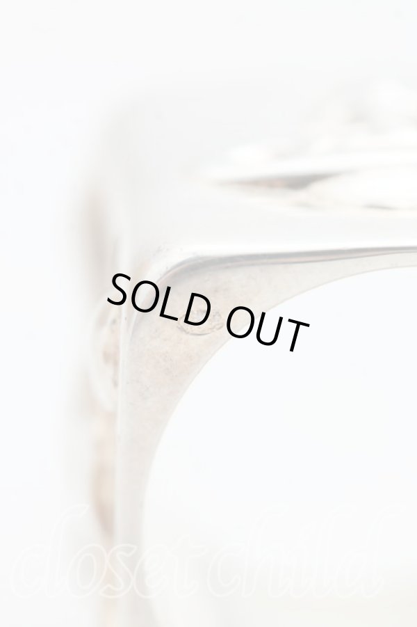 画像4: ヴィヴィアンウエストウッド 中古 / スクエアリング M シルバー  H-25-03-02-127-rg-OD-ZH (4)