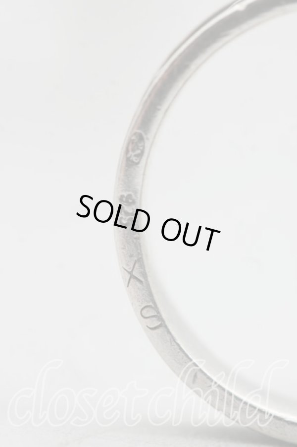 画像4: ヴィヴィアンウエストウッド 中古 / T.F.T.L3連リング XS 黒  H-25-03-02-128-rg-OD-ZH (4)