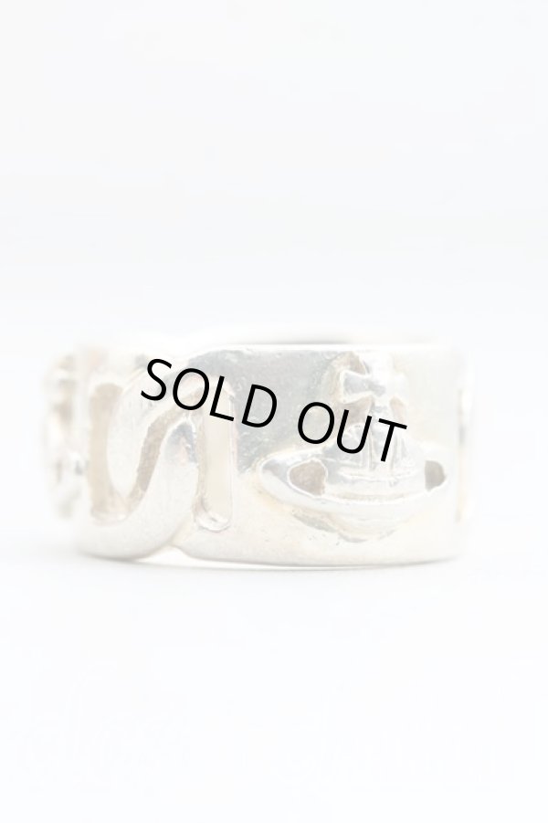 画像2: ヴィヴィアンウエストウッド 中古 / リングスリング S シルバー  H-25-03-02-130-rg-OD-ZH (2)