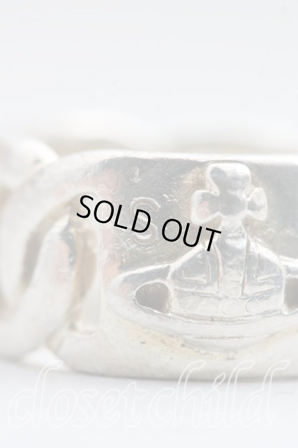 画像4: ヴィヴィアンウエストウッド 中古 / リングスリング S シルバー  H-25-03-02-130-rg-OD-ZH (4)