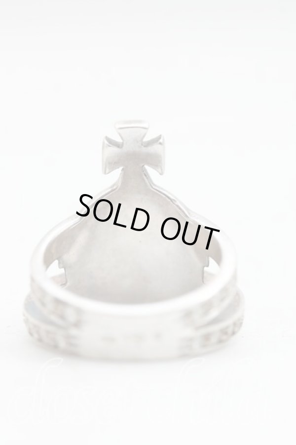 画像4: ヴィヴィアンウエストウッド 中古 / オーブリング S シルバー  H-25-03-02-132-rg-OD-ZH (4)