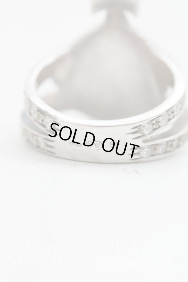 画像5: ヴィヴィアンウエストウッド 中古 / オーブリング S シルバー  H-25-03-02-132-rg-OD-ZH (5)