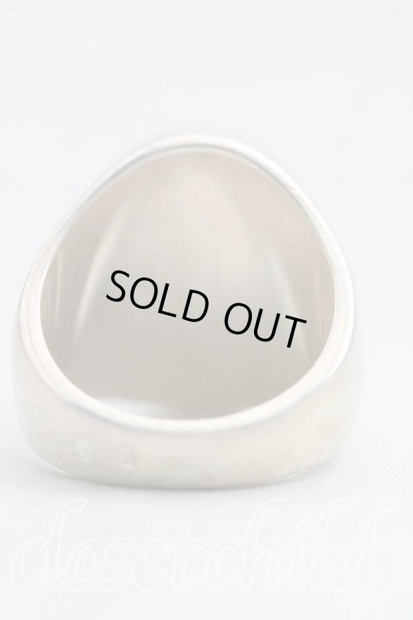 画像4: ヴィヴィアンウエストウッド 中古 / オーバルシールリング S シルバー  H-25-03-02-138-rg-OD-ZH (4)