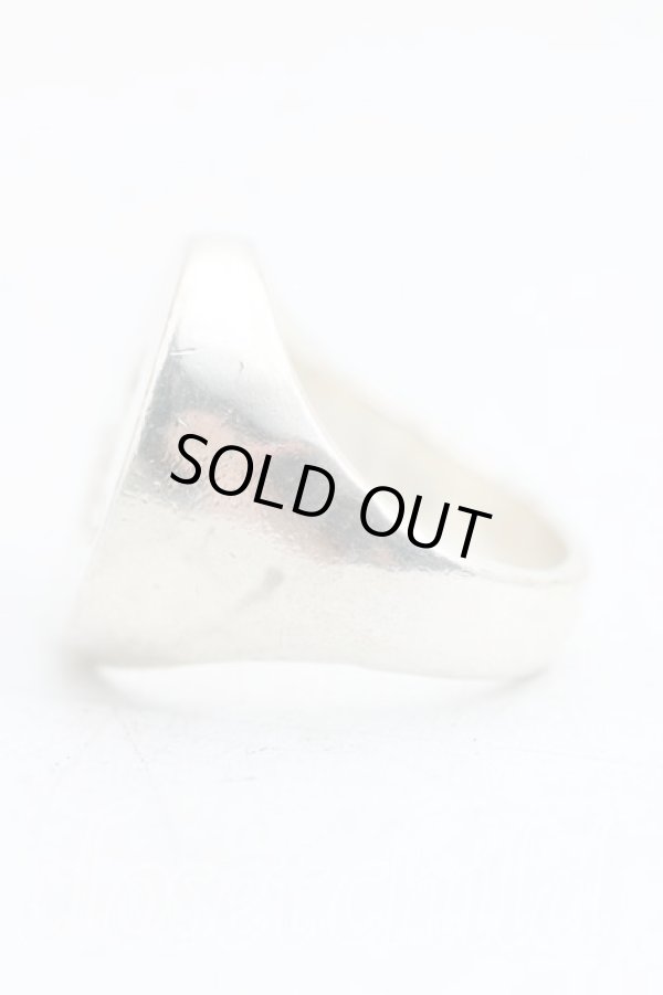 画像2: ヴィヴィアンウエストウッド 中古 / オーバルシールリング S シルバー  H-25-03-02-139-rg-OD-ZH (2)