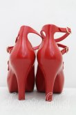画像5: ヴィヴィアンウエストウッド×Melissa 中古 / 3ストラップエレベーテッドシューズ 37 赤  H-25-03-02-145-sh-OD-ZH (5)