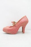 画像3: ヴィヴィアンウエストウッド×Melissa 中古 / ハートバックルクロコシューズ 37 ピンク  H-25-03-02-146-sh-OD-ZH (3)
