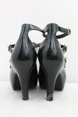 画像4: ヴィヴィアンウエストウッド×Melissa 中古 / 3ストラップエレベーテッドシューズ 37 黒  H-25-03-02-147-sh-OD-ZH (4)