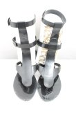 画像2: ヴィヴィアンウエストウッド 中古 / グラディエーターサンダル 39 黒  H-25-03-02-148-sh-IN-ZH (2)
