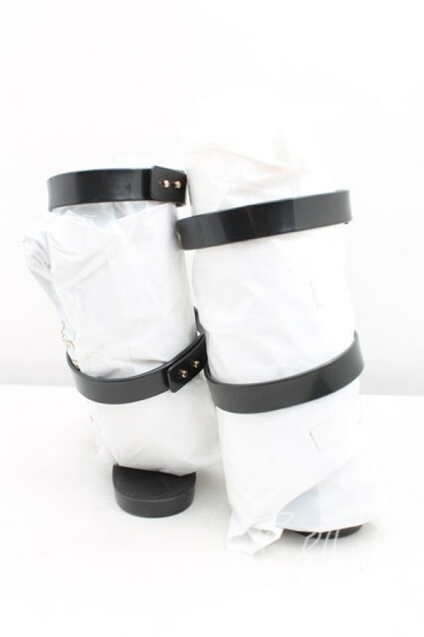 画像4: ヴィヴィアンウエストウッド 中古 / グラディエーターサンダル 39 黒  H-25-03-02-148-sh-IN-ZH (4)