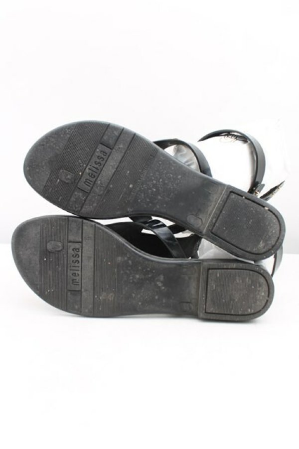 画像5: ヴィヴィアンウエストウッド 中古 / グラディエーターサンダル 39 黒  H-25-03-02-148-sh-IN-ZH (5)