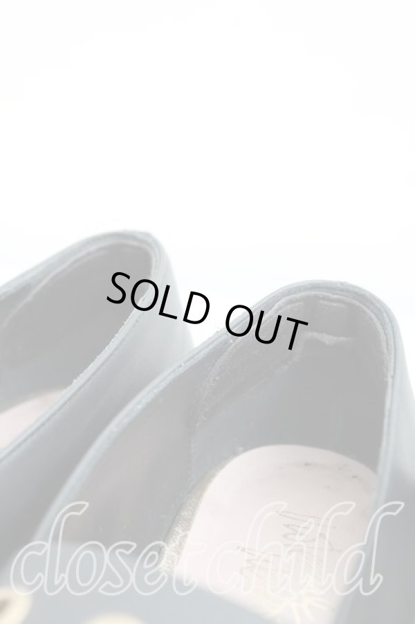 画像7: ヴィヴィアンウエストウッド 中古 / BUCKLE BALERINA CALF シューズ 24cm位 黒  H-25-03-02-149-sh-OD-ZH (7)