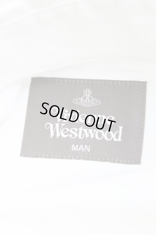 画像3: ヴィヴィアンウエストウッド MAN 中古 / ローズptシャツ FREE 白  H-25-03-09-019-bl-IN-ZH (3)