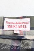 画像3: ヴィヴィアンウエストウッド 中古 / タータンチェック変形スカート 2 灰ｘ紺  H-25-03-09-031-sk-OD-ZH (3)